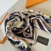 LV Ultimate Monogram Square 90 Black - 4