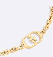 Dior Lucky 30 Montaigne Bracelet Gold Finish Metal and White Resin Pearl  - 3