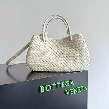 Bottega Veneta Basket Sea Salt - 31x18.5x16cm