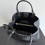 Bottega Veneta Basket Black - 31x18.5x16cm - 6
