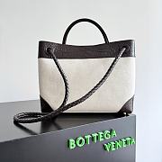 Bottega Veneta Andiamo in Natural/ Fondant - 32x25x11cm - 3