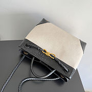 Bottega Veneta Andiamo in Natural/ Black - 32x25x11cm - 6
