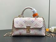 LV Nano Madeleine Monogram Empreinte Leather Dream Cream M25596 - 21x12.5x6cm - 6