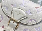 LV Backup Monogram Empreinte Leather Dream Cream M15113 - 22x20x14cm - 2