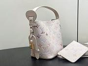 LV All In BB Monogram Empreinte Leather Dream Cream M25673 - 16x18x12cm - 5