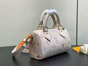 LV Nano Speedy Monogram Empreinte Leather Dream Cream M25591 - 16x10x7.5cm - 5