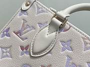 LV OnTheGo PM Monogram Empreinte Leather Dream Cream M25770 - 25x19x11.5cm - 3