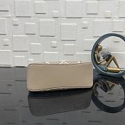 LV Boulogne Bicolor Monogram Empreinte Tourterelle Grey/ Cream M13224 - 29x16x9.5cm - 3