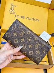 LV Sarah Wallet Monogram Canvas Brown M60531 - 19x10.5x2.5cm - 5