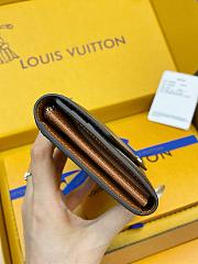 LV Sarah Wallet Monogram Canvas Brown M60531 - 19x10.5x2.5cm - 2