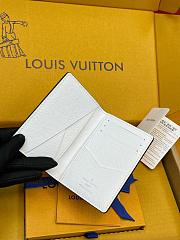 LV Pocket Organiser Taigarama White M30933 - 7.5x11x1cm - 2
