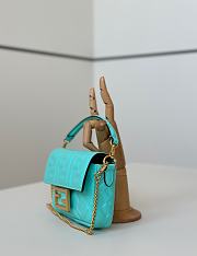 Baguette Mini Tiffany Nappa Leather Bag - 20x13x5cm - 6