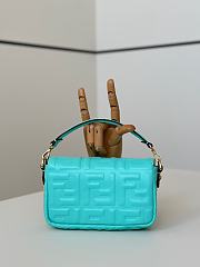 Baguette Mini Tiffany Nappa Leather Bag - 20x13x5cm - 5