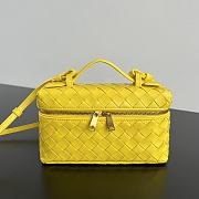 Bottega Veneta Bang Bang Vanity Case Sulfur - 23x12.5x4cm - 2