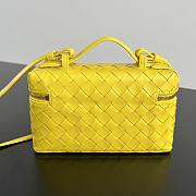 Bottega Veneta Bang Bang Vanity Case Sulfur - 23x12.5x4cm - 4