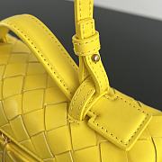 Bottega Veneta Bang Bang Vanity Case Sulfur - 23x12.5x4cm - 5