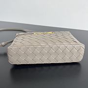 Bottega Veneta Bang Bang Vanity Case Limestone - 23x12.5x4cm - 6
