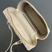 Bottega Veneta Bang Bang Vanity Case Limestone - 23x12.5x4cm - 4