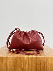 Loewe Medium Flamenco Purse In Mellow Nappa Lambskin Red - 30x20x10.5cm - 6