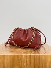 Loewe Medium Flamenco Purse In Mellow Nappa Lambskin Red - 30x20x10.5cm - 3