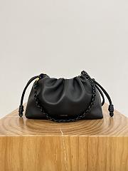 Loewe Medium Flamenco Purse In Mellow Nappa Lambskin Full Black - 30x20x10.5cm - 1