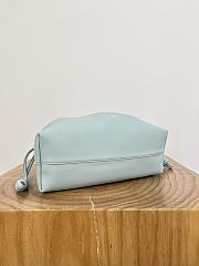 Loewe Medium Flamenco Purse In Mellow Nappa Lambskin Blue - 30x20x10.5cm - 3