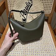 Loewe Mini Hammock Hobo in Classic Calfskin Khaki - 28x17x9.5cm - 1