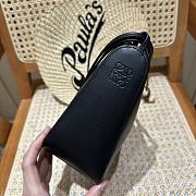 Loewe Mini Hammock Hobo in Classic Calfskin Black - 28x17x9.5cm - 4