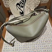 Loewe Mini Hammock Hobo in Classic Calfskin Green - 28x17x9.5cm - 5