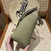 Loewe Mini Hammock Hobo in Classic Calfskin Green - 28x17x9.5cm - 2