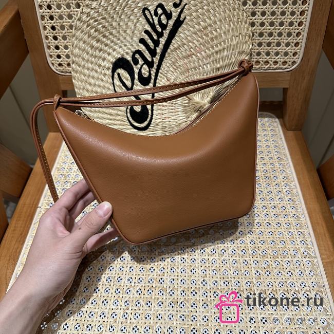 Loewe Mini Hammock Hobo in Classic Calfskin Tan - 28x17x9.5cm - 1