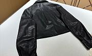 Miumiu Black Nappa Leather Shirt  - 5