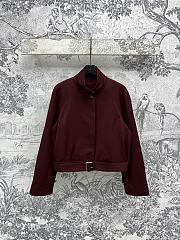 Loewe Short Trench in Cotton Blend Red  - 1