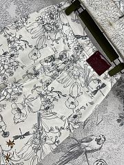 Gucci Printed Jeans In White And Multicolor - 5