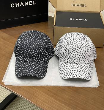 Chanel Baseball Hat In Black