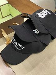 Burberry Black TB Logo Embroidered Baseball 19579 - 4