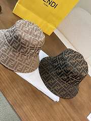 Fendi Zucca Hat Bucket Hat Brown - 6