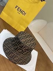 Fendi Zucca Hat Bucket Hat Brown - 4