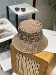 Fendi Zucca Hat Bucket Hat Brown - 2
