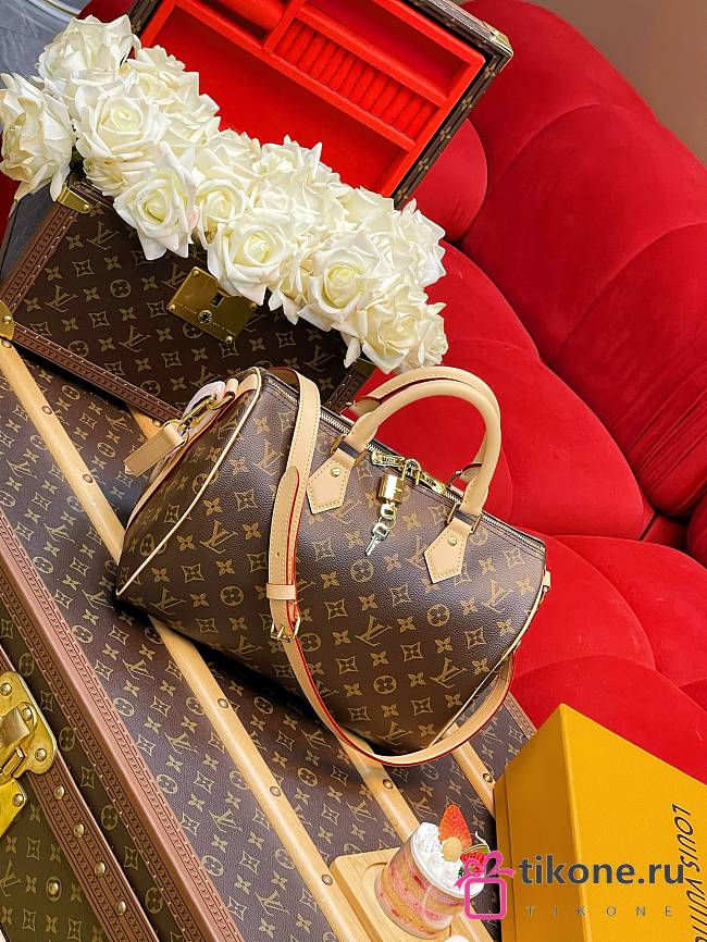 LV Speedy Bandouliere 30 Monogram Canvas M46980 - 30x21x17cm - 1
