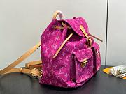 LV Vintage Pink Demin Backpack M95240 - 28.5x20x27.5cm - 4