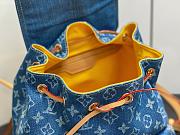 LV Vintage Blue Demin Backpack M95240 - 28.5x20x27.5cm - 2