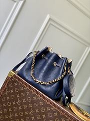 LV Bella Mahina Leather Navy M14315 - 19x22x14cm - 3