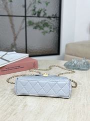 Chanel 23 Gray Kelly Bag - 13x19x7cm - 5