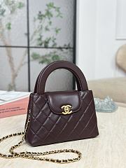 Chanel 23 Chocolate Kelly Bag - 13x19x7cm - 2