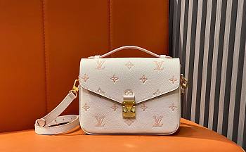 LV Pochette Metis Monogram Empreinte Leather Eden M14977 - 25x19x7cm