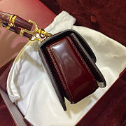 Gucci Bamboo Diva Medium Bag Red - 26.6x13x8cm - 5