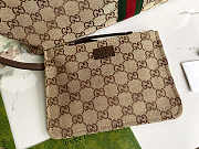 Gucci Giglio Large Tote Bag Beige And Brown GG Canvas - 60×47×16cm - 6