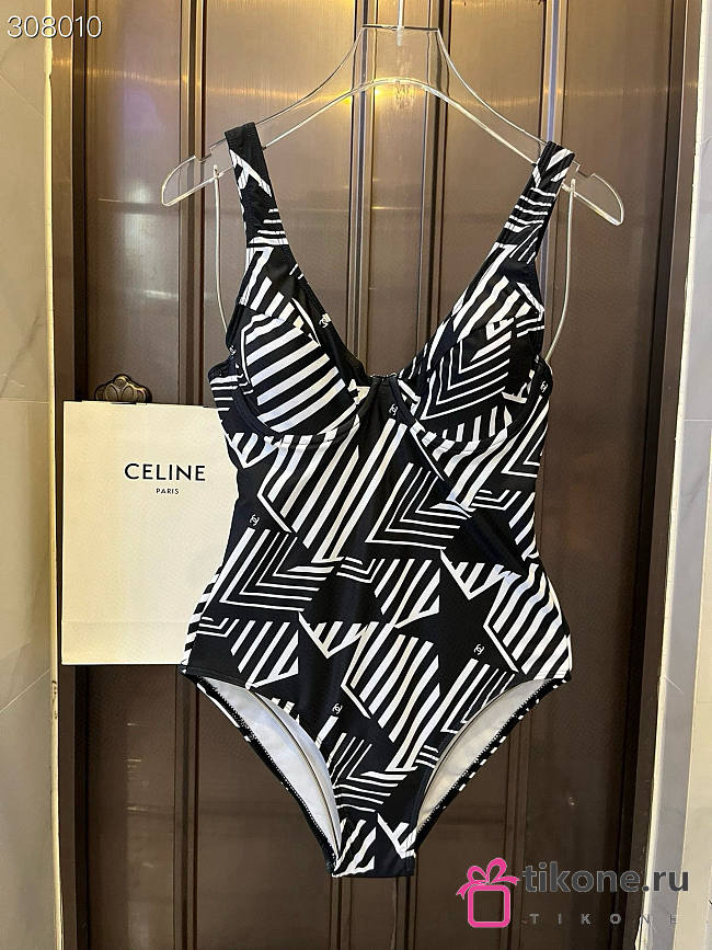 Chanel Bikini One Piece Swimsuit 19681	 - 1