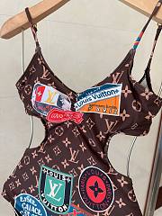 LV Bikini One Piece Swimsuit 19695 - 2